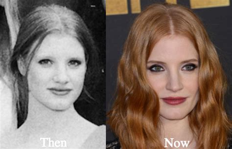 Jessica Chastain, Before and After